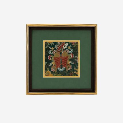 Yunjin Heavenly Chapter Chinese silk brocade wall art full view