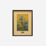 Thousand Li Landscape Chinese silk brocade wall art full view