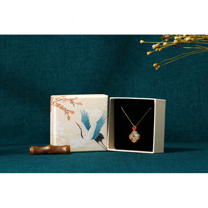 Crane Kraft Paper Gift Box